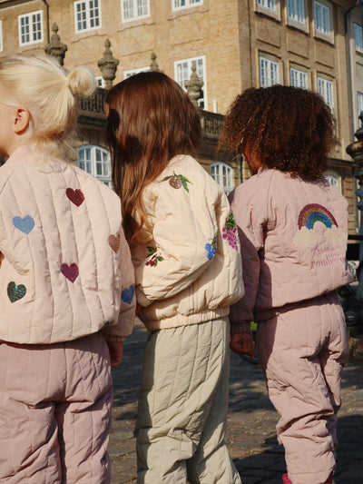 Konges Sloejd-JUNO SEQUIN BOMBER JACKET-TWILIGHT MAUVE