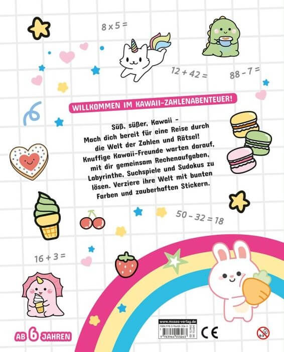 KAWAII Niedlicher Zahlen- und Rechenspaß