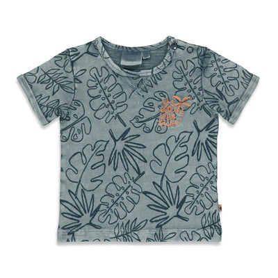 Feetje - T-Shirt AOP - Good Vibe Tribe - Grau