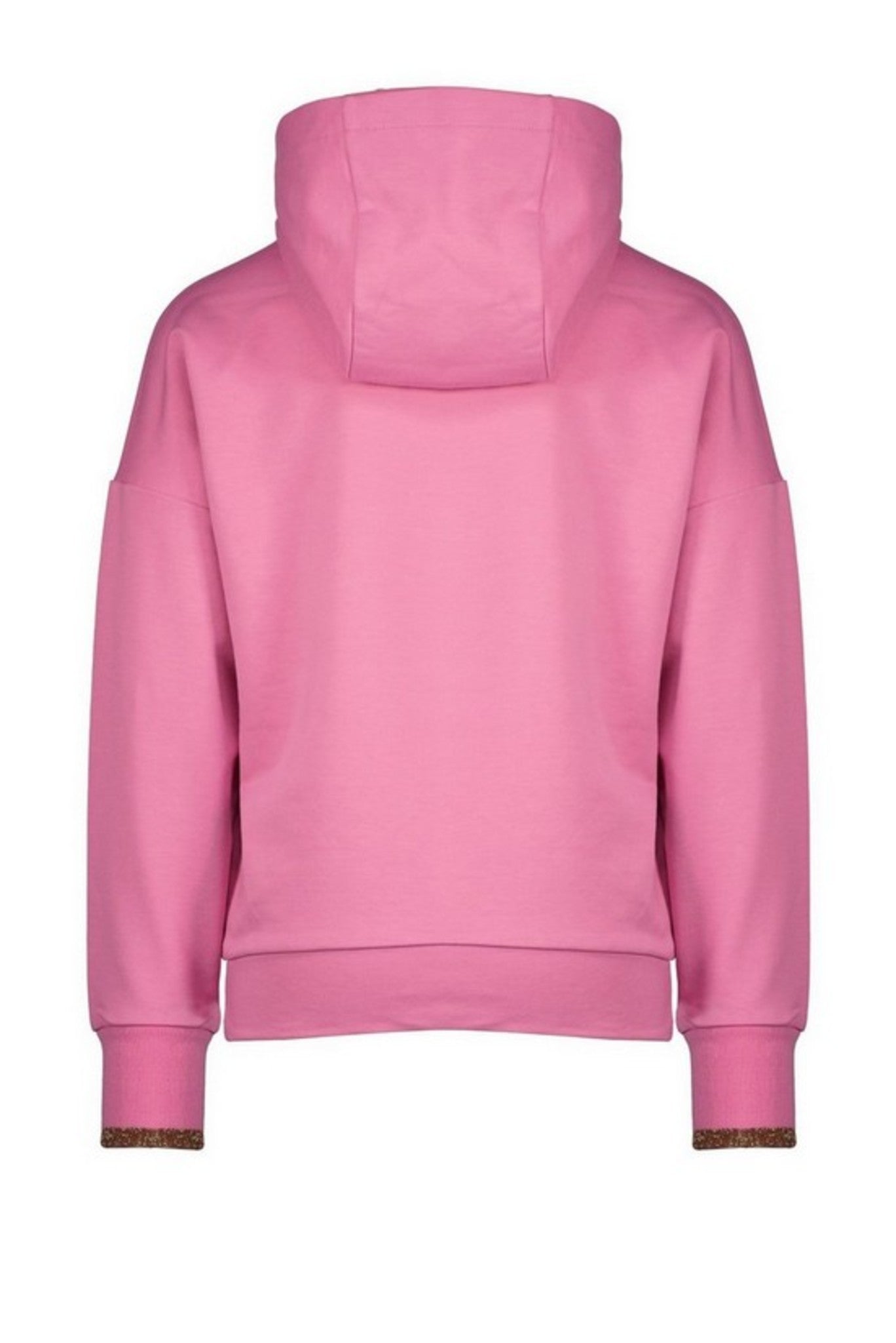 NONO - KumyB hooded sweater Horizon embroidery - Phlox Pink