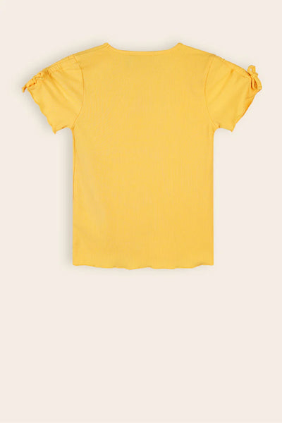 NONOKim Rib Jersey T-Shirt Apricot