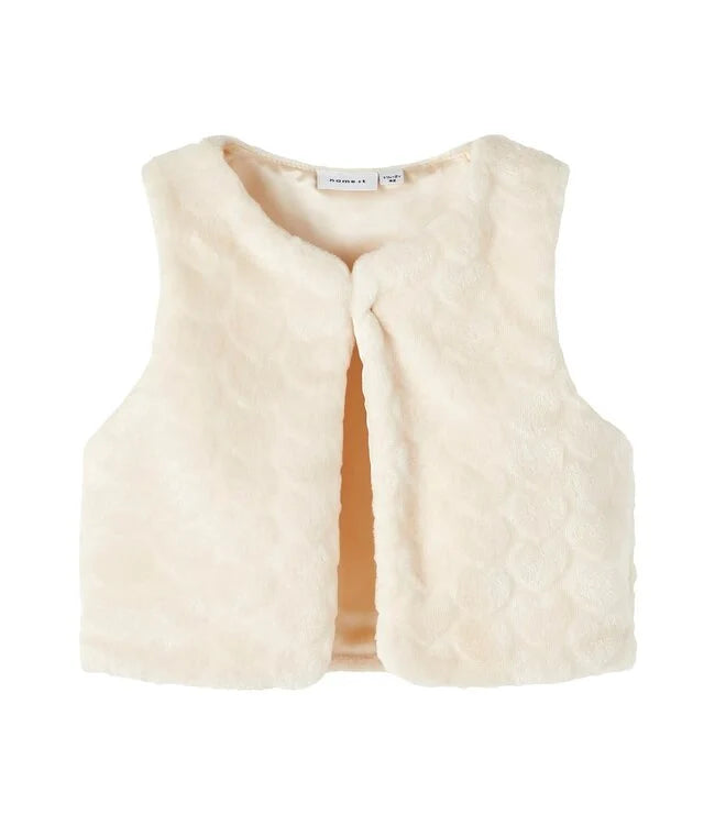 name it-NMFNUSSI VEST-Buttercream