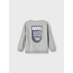 Name it NKMMARVEL PATRYC SWEAT BRU MAR