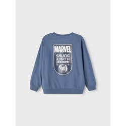 Name it NKMMARVEL PATRYC SWEAT BRU MAR