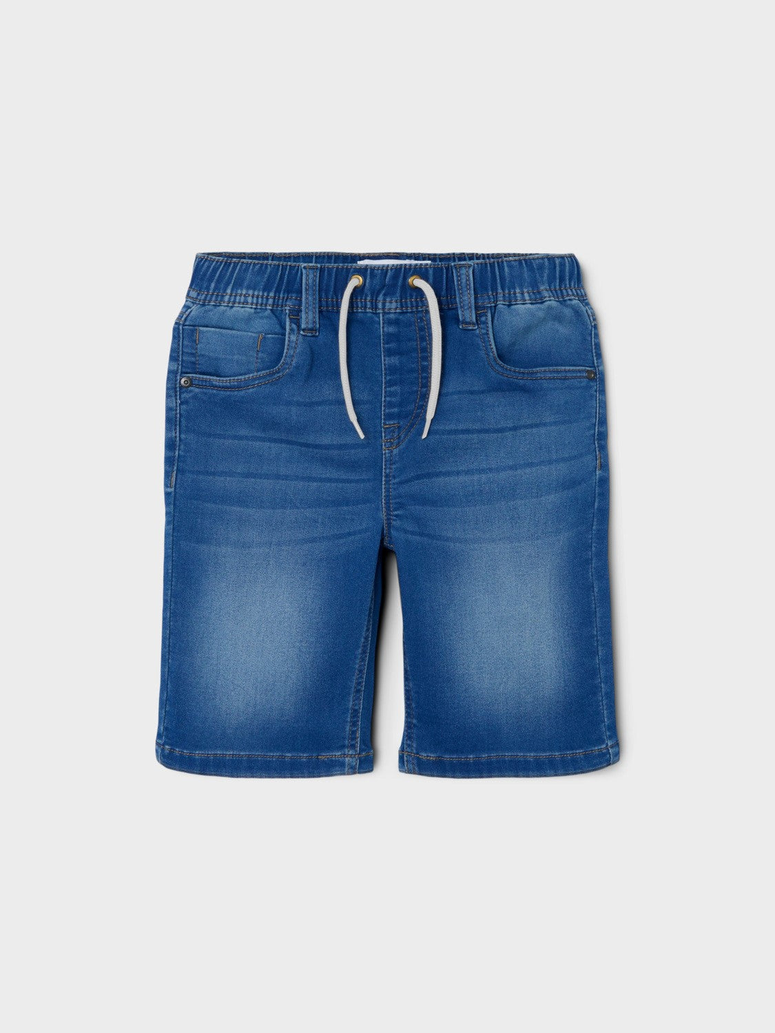 name it - NKMRYAN JOGGER DNM L SHORTS 6300-TH NOOS - Dark Blue Denim