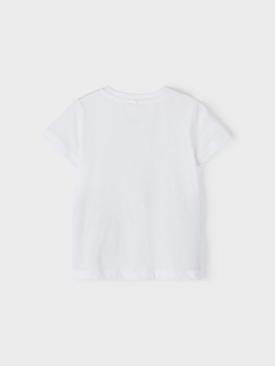 name it - NMFZUZAN SS TOP - Bright White