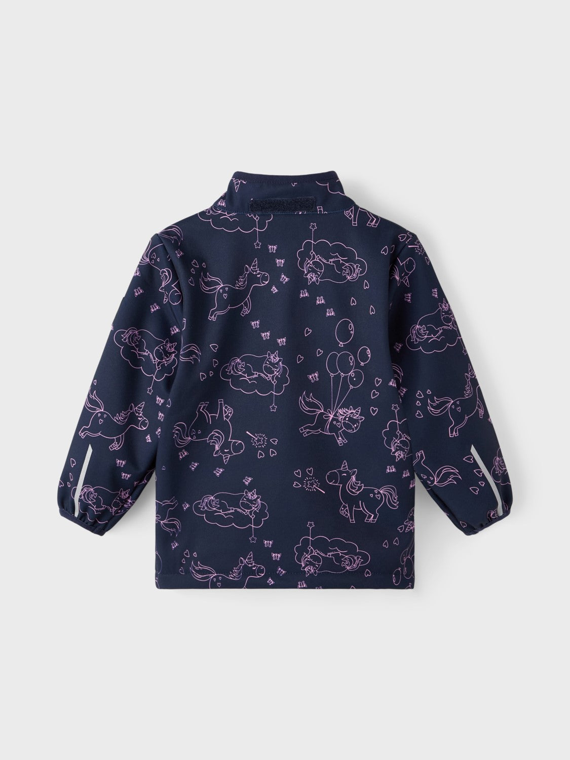 name it - NMFMALTA SOFTSHELL JACKET UNICORN 1FO - Dark Sapphire