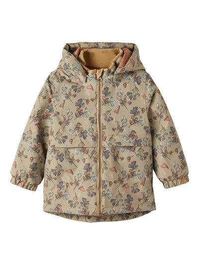 name it - NMMLASNOW10 JACKET AOP FO LIL - Elmwood