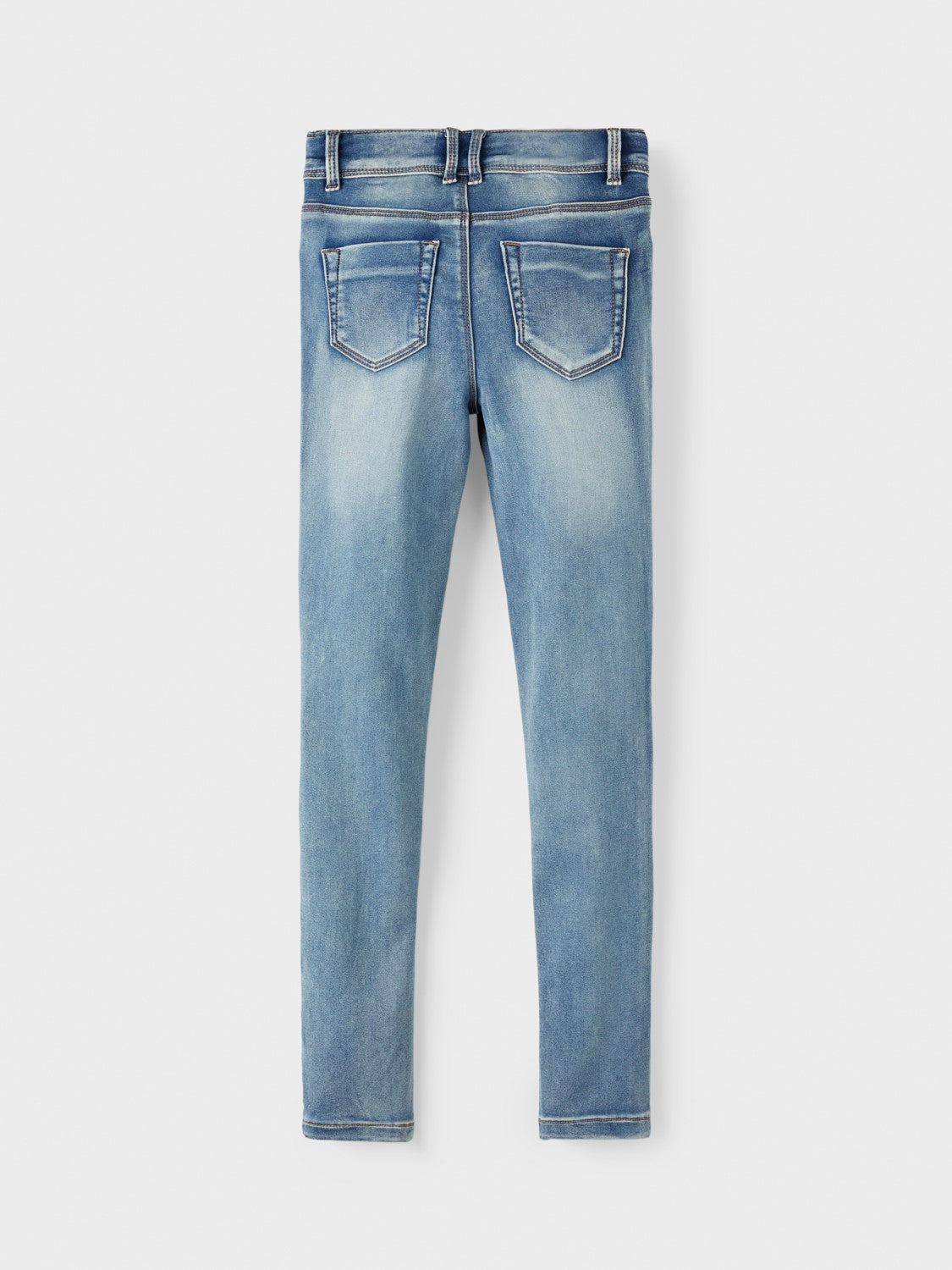 name it - NKFPOLLY DNMTHAYER 2676 PANT NOOS - Medium Blue Denim