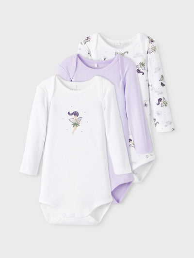 name it - NBFBODY 3P LS ORCHID PETAL FAIRY NOOS - Orchid Petal