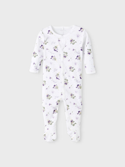 name it - NBFNIGHTSUIT 2P W/F ORCHID FAIRY NOOS - Orchid Petal