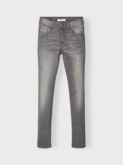 name it - NKFPOLLY DNMATASI PANT NOOS - Light Grey Denim