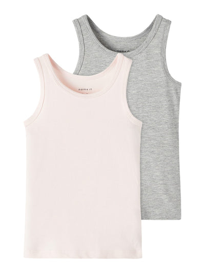 name it - NMFTANK TOP 2P NOOS - Barely Pink