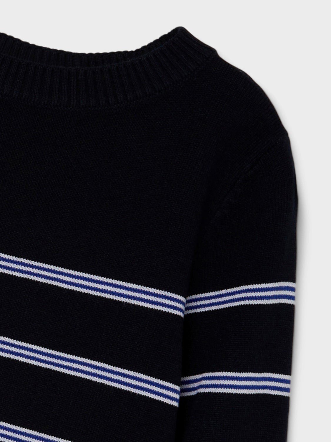 name it - NMMVITROELS LS KNIT R - Dark Sapphire