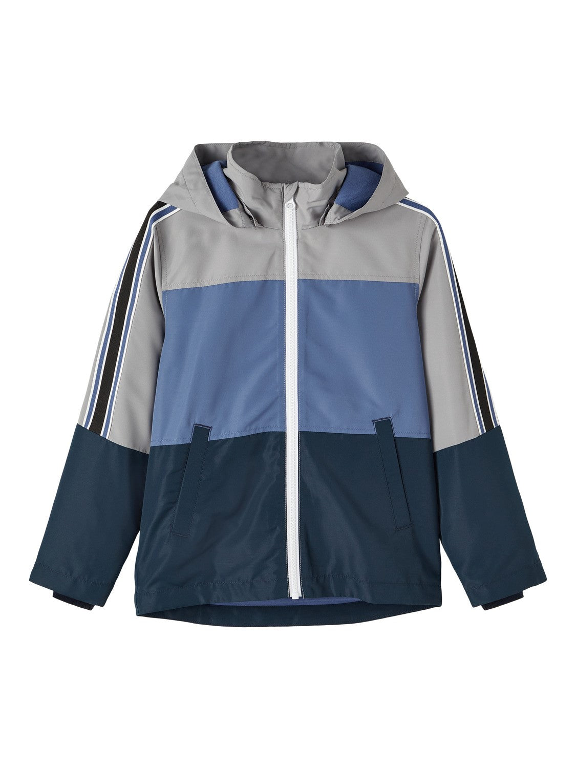 name it - NKMMAX JACKET BLUE BLOCK - Bijou Blue