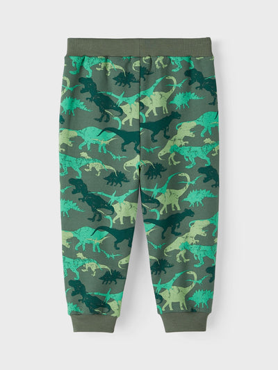 name it - NMMTELLE SWE PANT BRU PB - Duck Green