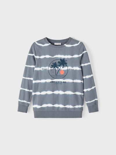 name it - NKMFEMILO LS SWEAT UNB - Stormy Weather