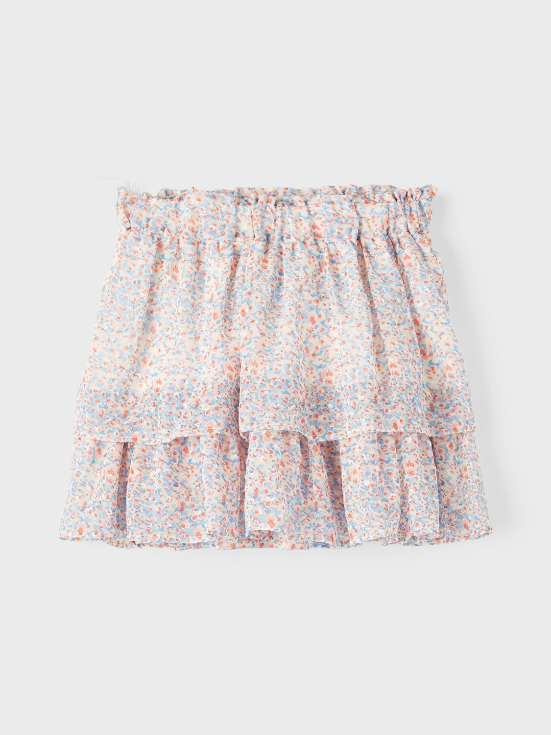 name it - NKFFISILK SKIRT - Peach Nectar