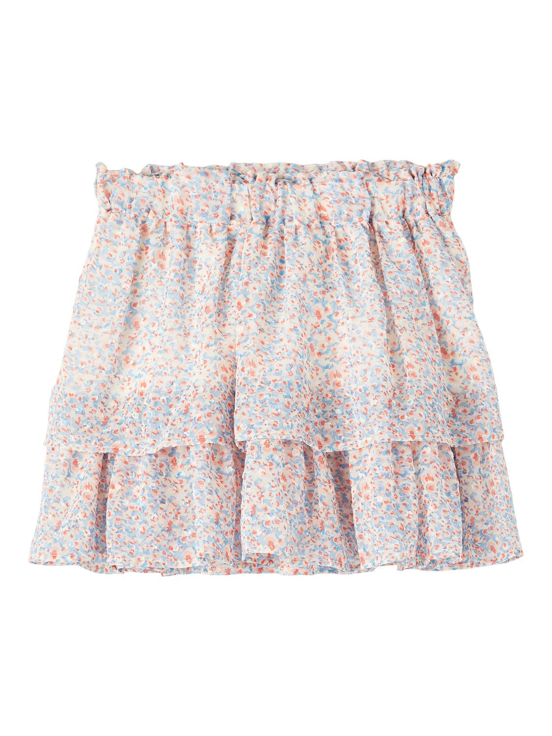 name it - NKFFISILK SKIRT - Peach Nectar