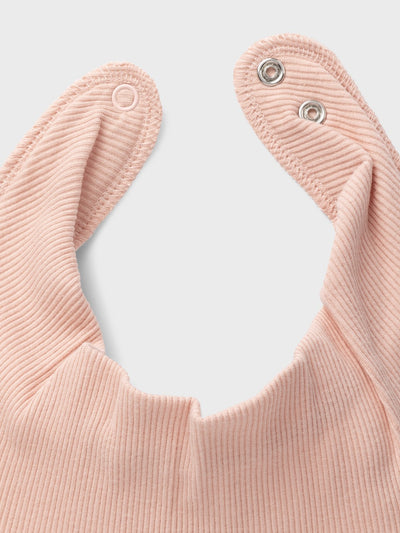 name it-NBFYVETTERANIE SCARF BIB RIB-Rose Smoke