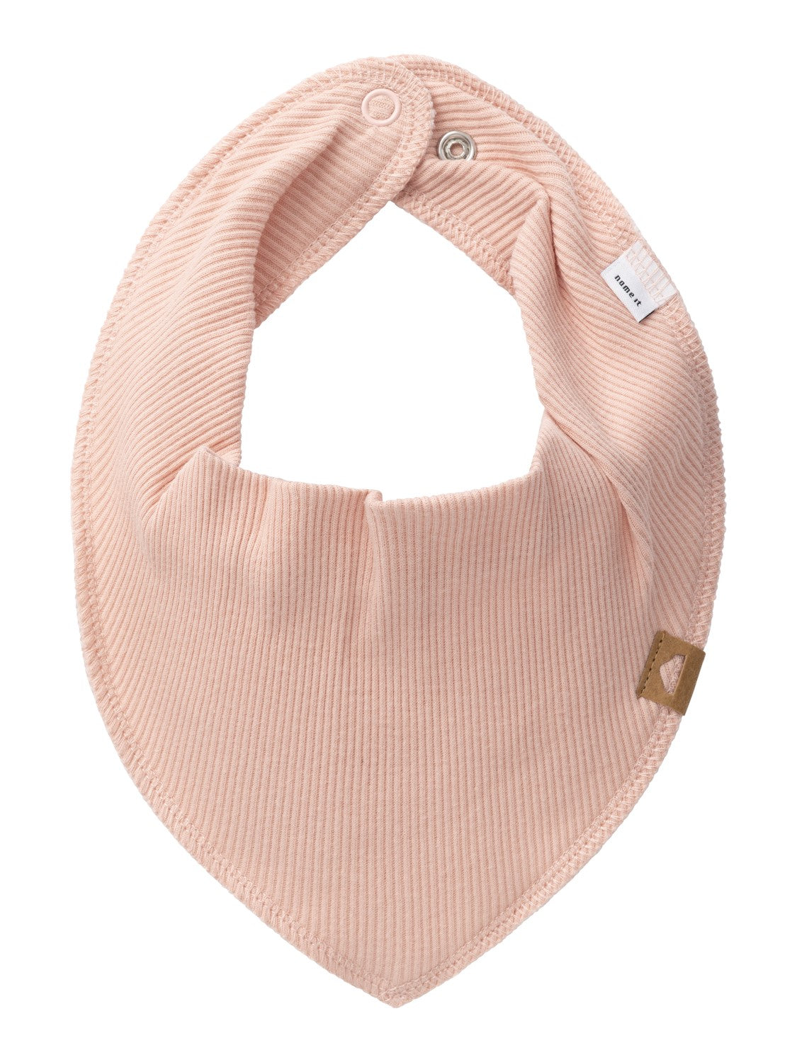 name it-NBFYVETTERANIE SCARF BIB RIB-Rose Smoke