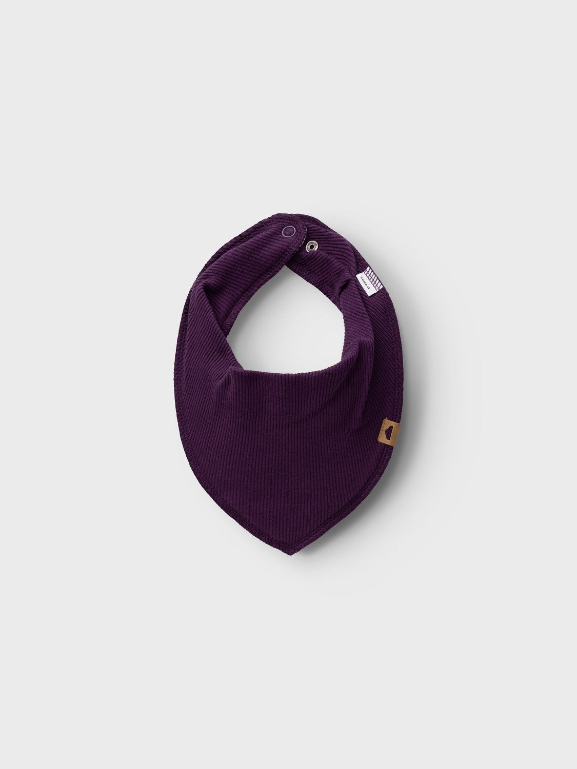 name it-NBFYVETTERANIE SCARF BIB RIB-Plum Purple