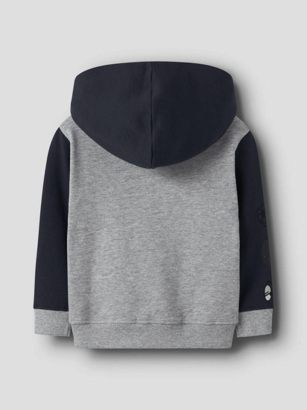 Name it-NMMNYREE LS NREG SWEAT CARD BRU-Grey Melange