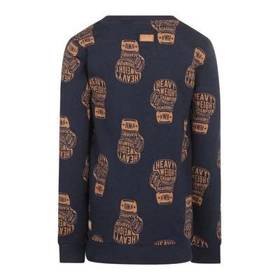 No Way Moday Sweatshirt Boxerhandschuh Print