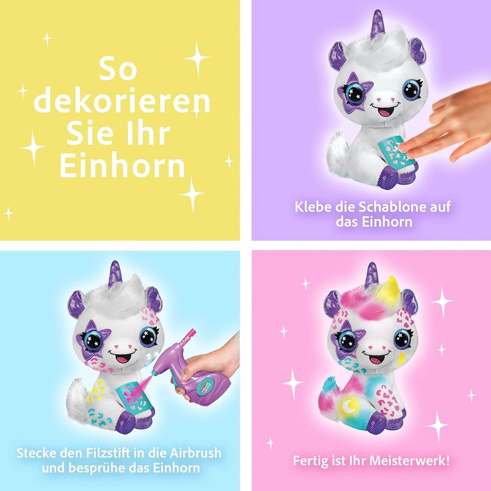 Airbrush Plush- Unicorn