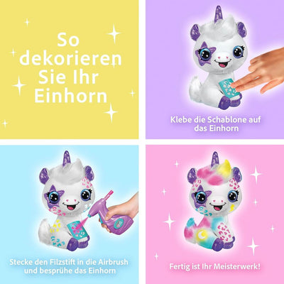 Airbrush Plush- Unicorn