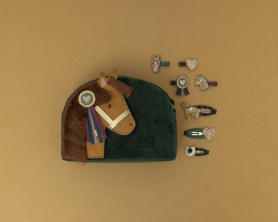 Mimi & Lula-PONY PAL VELVET BAG