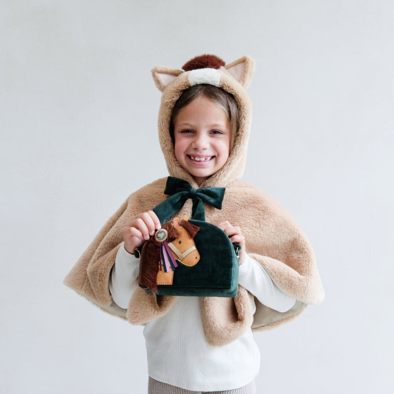 Mimi & Lula-PONY PAL VELVET BAG