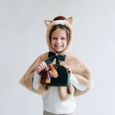 Mimi & Lula-PONY PAL VELVET BAG