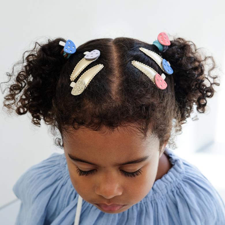 Mimi & Lula-TOADSTOOL MINI MABEL CLIPS