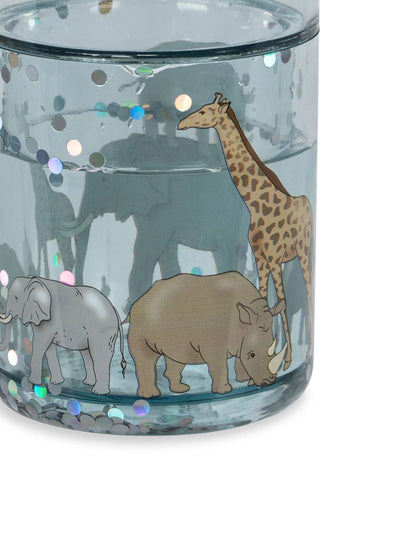 2 PACK GLITTER CUPS SAFARI - ONE SIZE