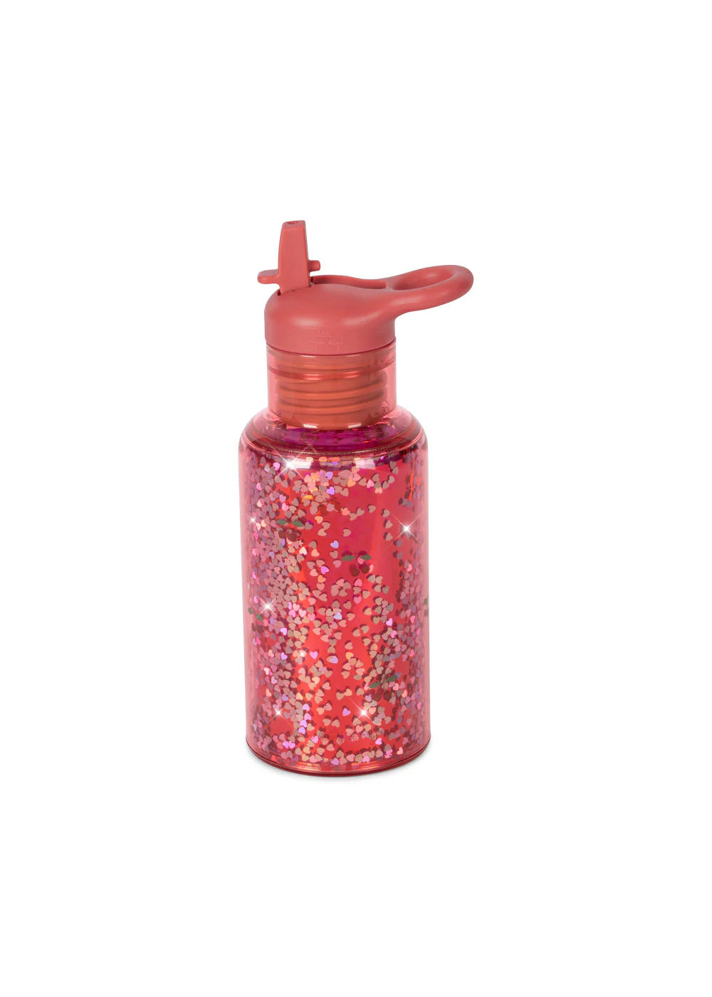 GLITTER BOTTLE - CHERRY