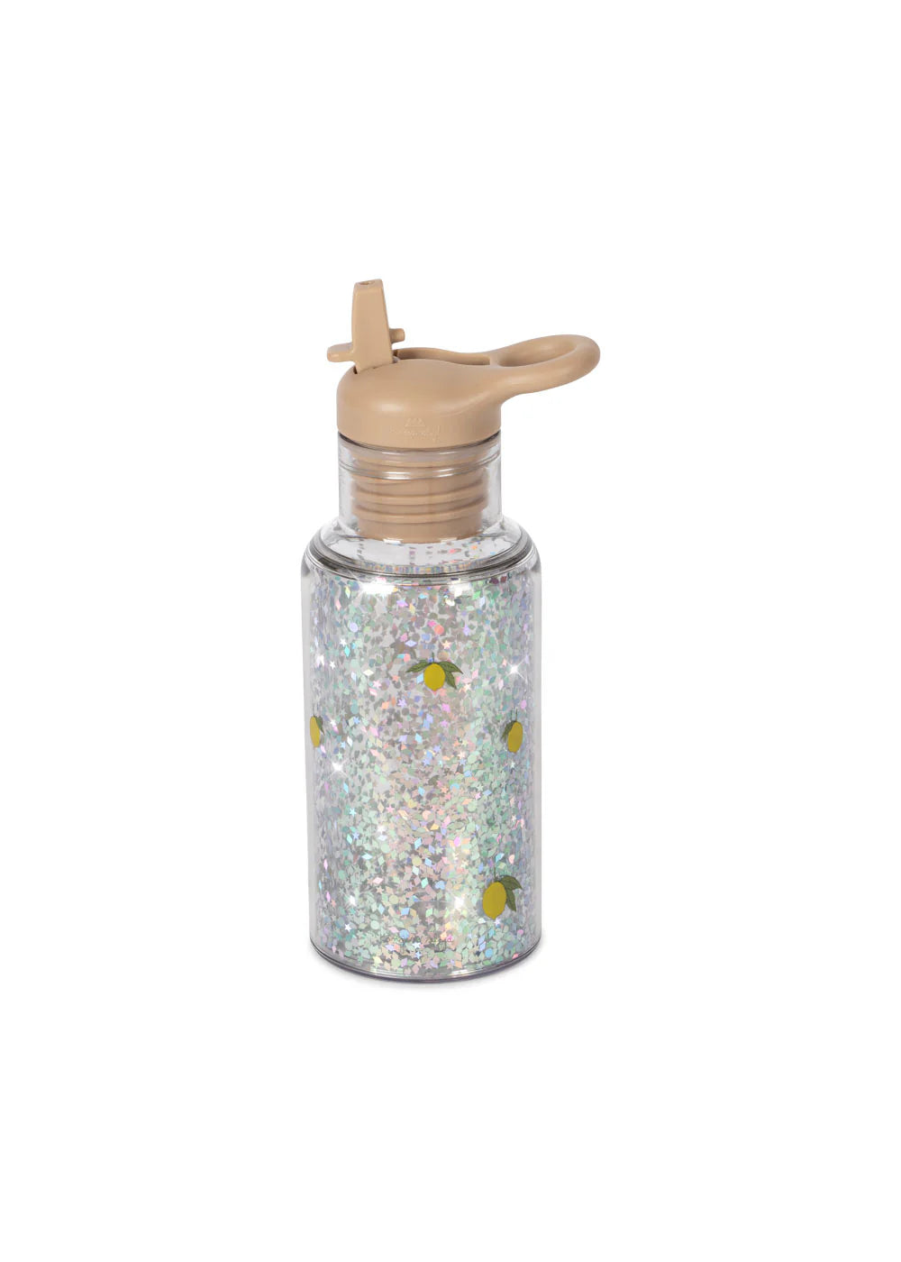 GLITTER BOTTLE - LEMON