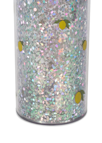 GLITTER BOTTLE - LEMON