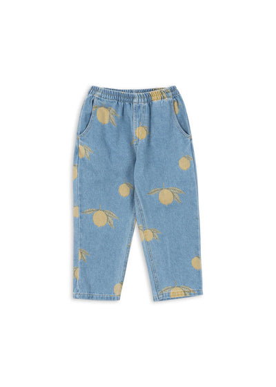 KS102280-MAGOT PANTS GOTS-LEMON DENIM