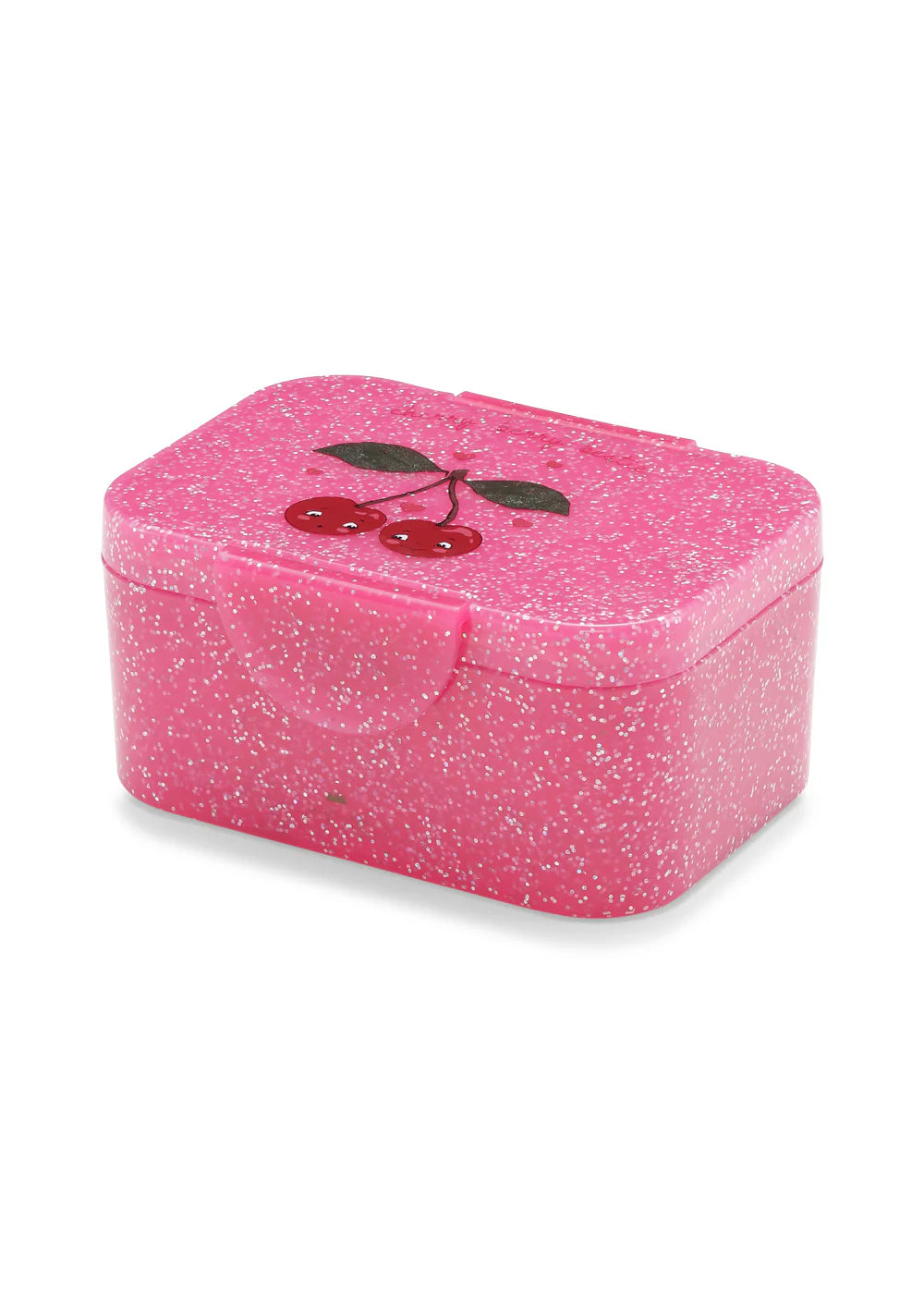 Konges Sloejd-LUNCH BOX GLITTER-CHERRY GLITTER