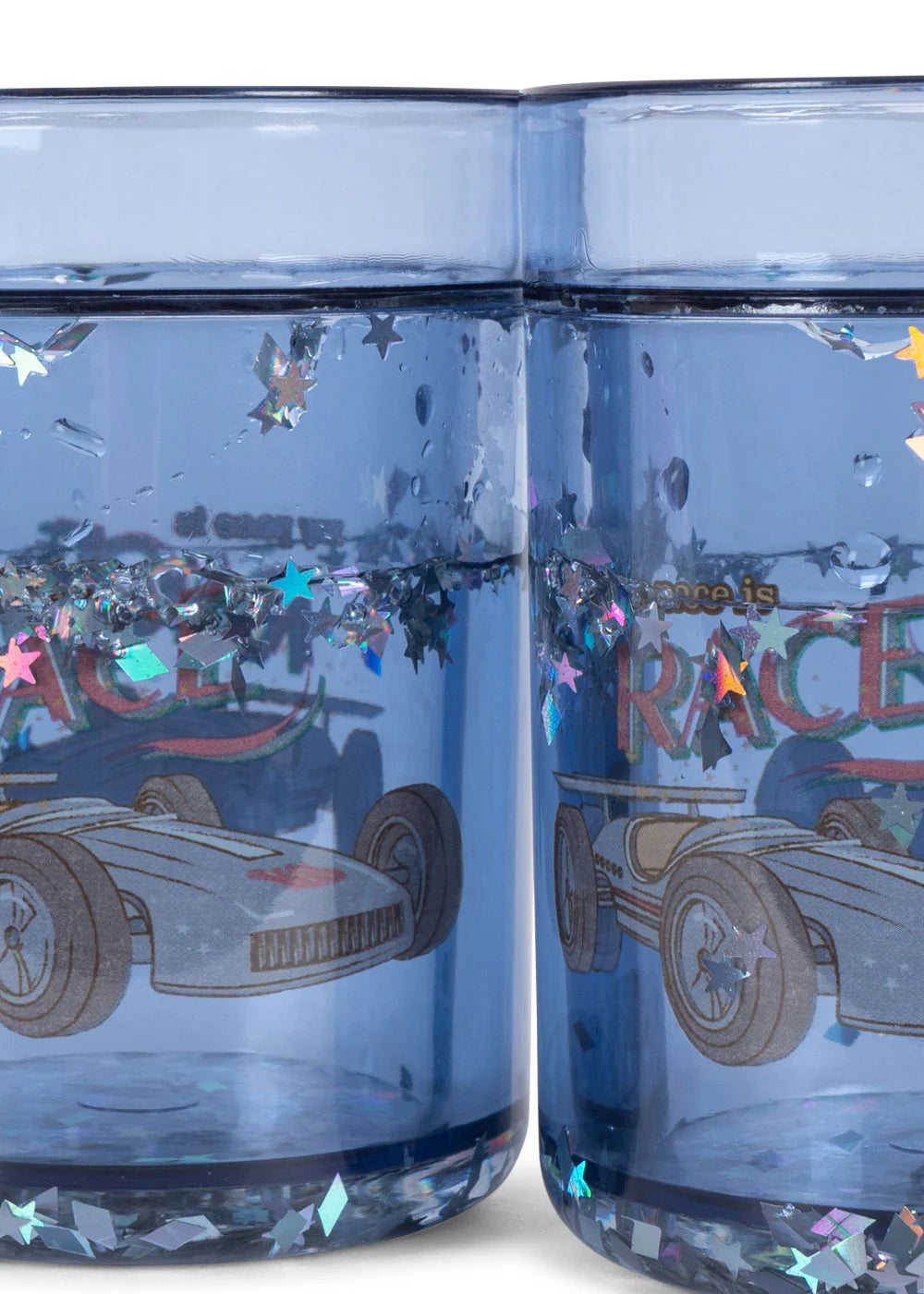 2 Pack Glitter Cups - Race