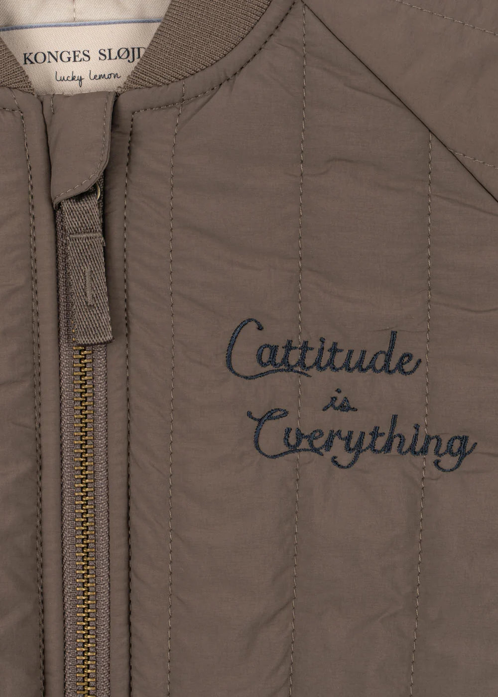 Konges Sloejd-JUNO BOMBER JACKET-WALNUT