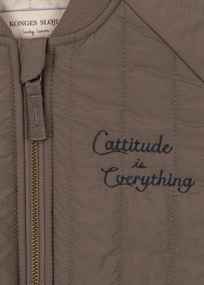 Konges Sloejd-JUNO BOMBER JACKET-WALNUT