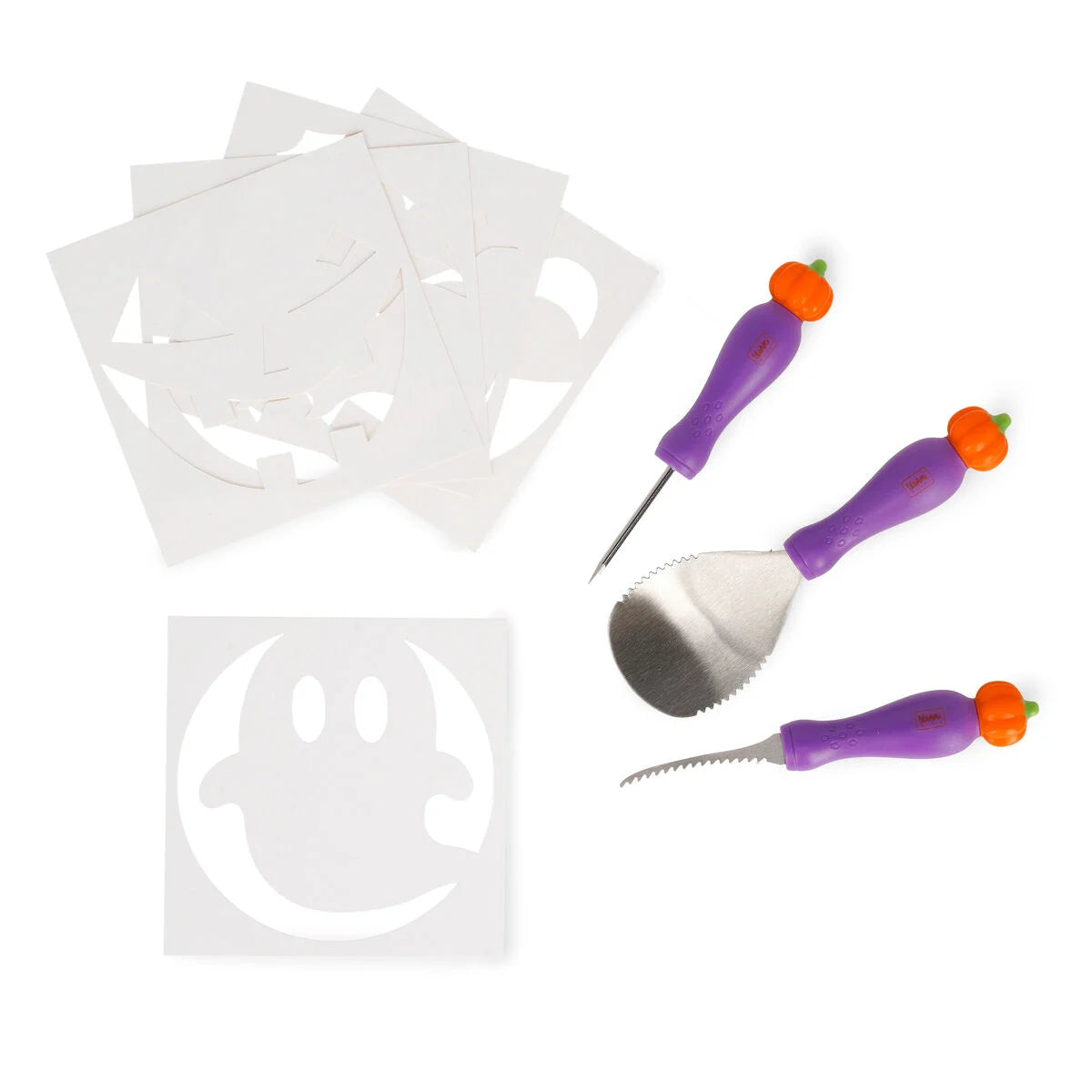 Legami Halloween -Kürbisschnitzset - Carve & Scare