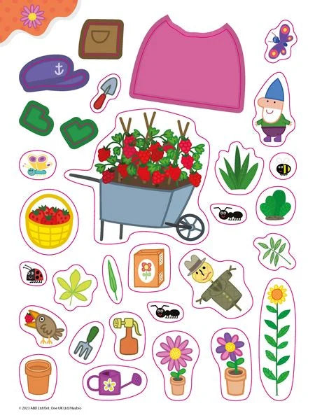 Peppa Pig Mein Stickerbuch Anziehen mit Peppa