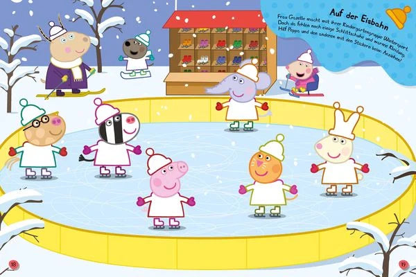 Peppa Pig Mein Stickerbuch Anziehen mit Peppa