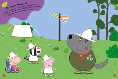 Peppa Pig Mein Stickerbuch Anziehen mit Peppa