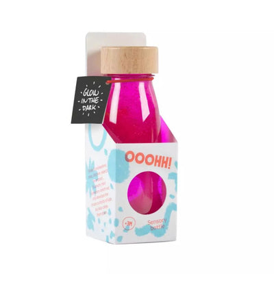 Petit Boum Float Bottle Pink - Sensorikspielzeug