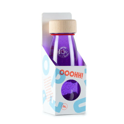 Petit Boum Float Bottle Purple- Sensorikspielzeug