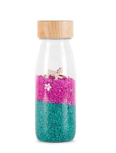Petit Boum-Sound Bottle Unicorn Sensorik Spielzeug